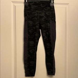 Fabletics Black Camo Leggings